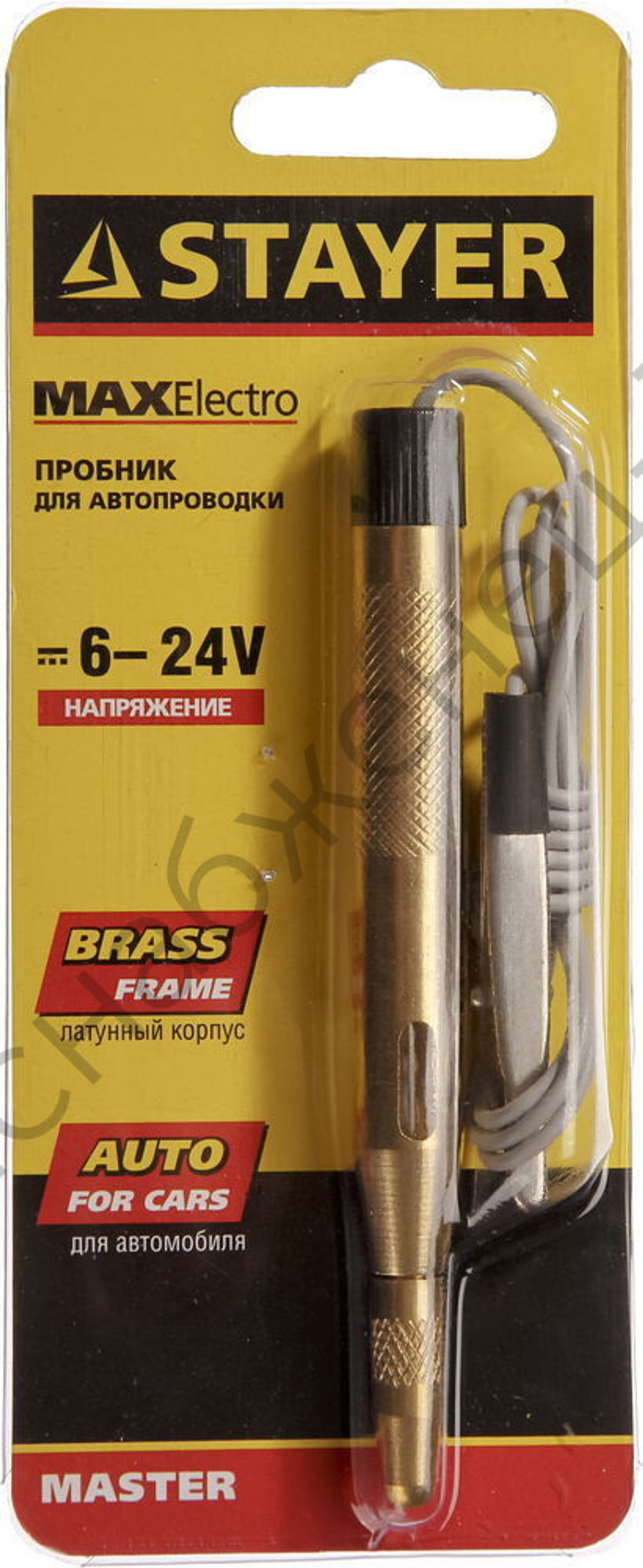 STAYER MAXElectro 6-24В, 110мм, Электрический пробник для автопроводки (2574_z01)