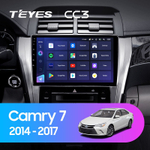 Teyes CC3 10.2" для Toyota Camry 2014-2017