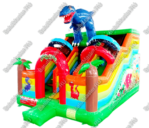 Надувной батут "Динозаврик" 6*5*5.5 м