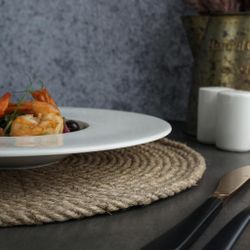 Тарелка глубокая 160 мл d 25 см h3,2 см для пасты   Noble [1]