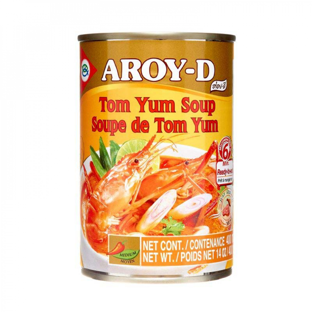 AROY-D Tom Yam soup Суп Том Ям 400мл
