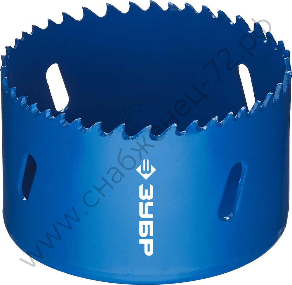 ЗУБР 73 мм, сталь Р6М5, Биметаллическая коронка (29531-073)