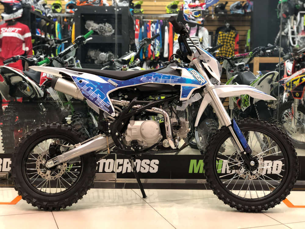 Питбайк SSSR CORE 125 EA 17/14 Cosmic Blue 1 (Автоматическая КПП)