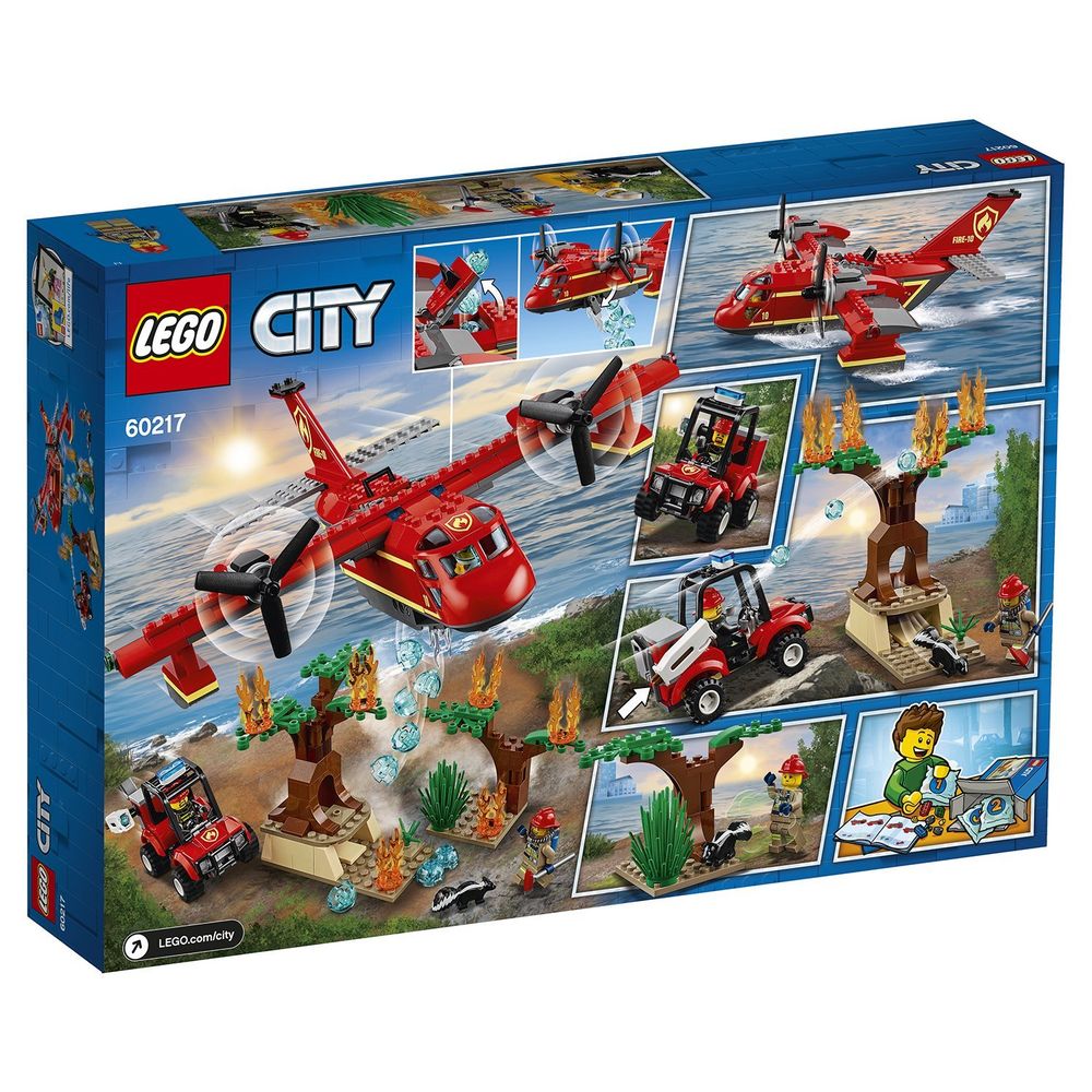 Набор Пожарный самолёт City LEGO
