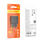 Сетевая зарядка с поддержкой быстрой зарядки QC3.0 3А BOROFONE BA72A