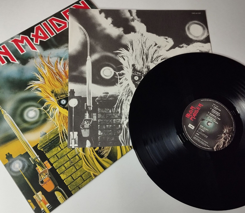 Винтажная виниловая пластинка LP Iron Maiden (Japan 1980) (No Obi) Charlotte The Harlot