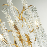 5005/3W HALL ODL23 639 золотой/прозрачный металл/хрусталь Бра G9 3*40W BANCHE