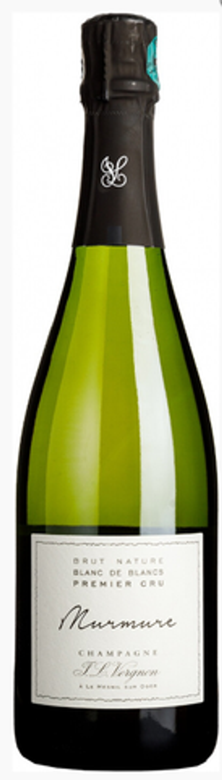 Шампанское Champagne J.L. Vergnon, Murmure Brut Nature Blanc de Blancs Premier Cru, 0,75 л.