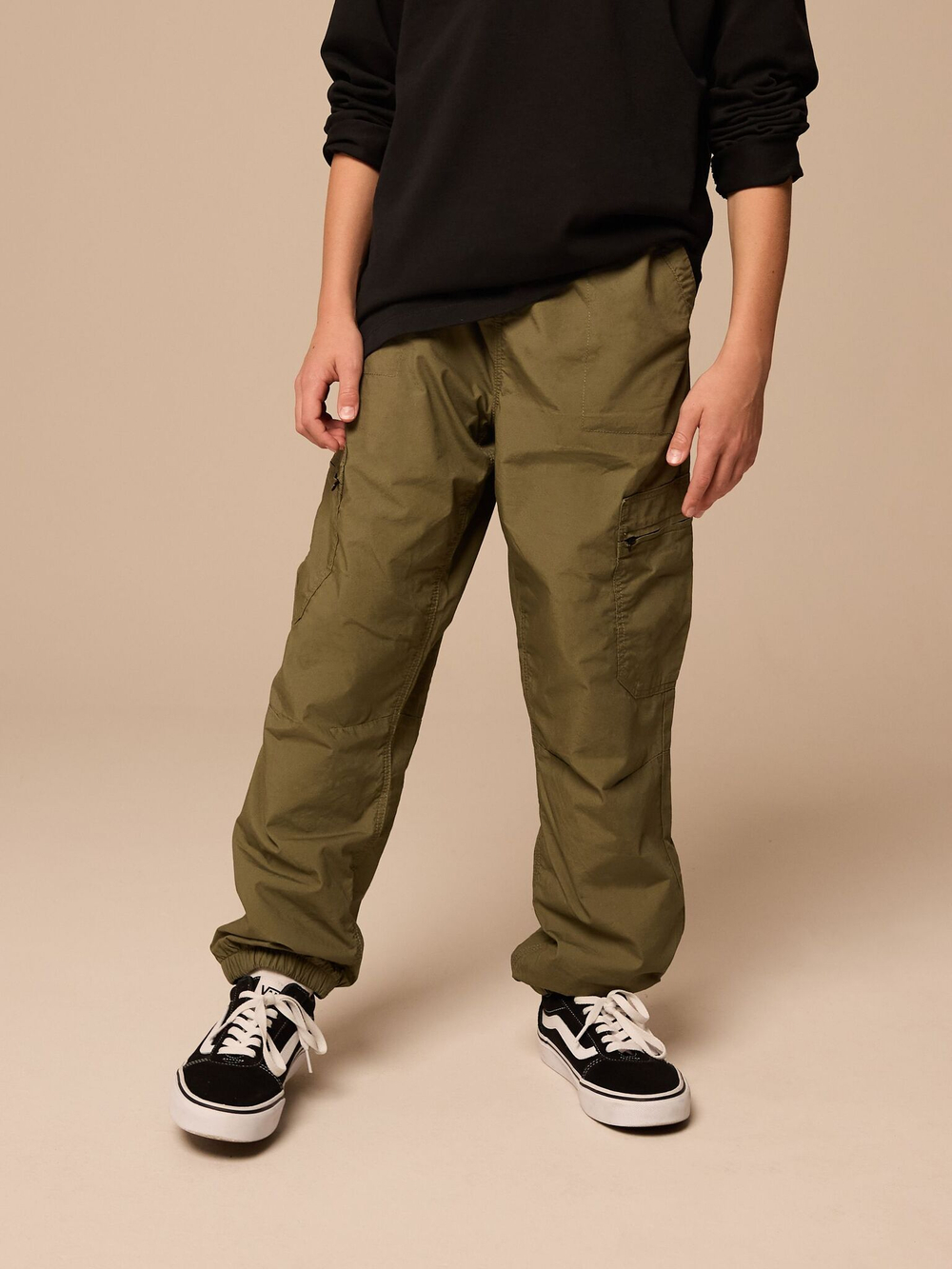 Брюки карго для мальчика Next E42-119, Хаки