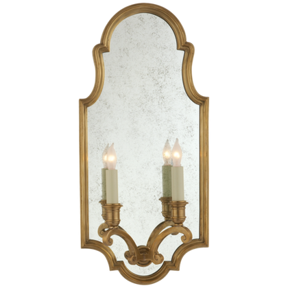 Настенный светильник Visual Comfort Sussex Medium Framed Double Sconce