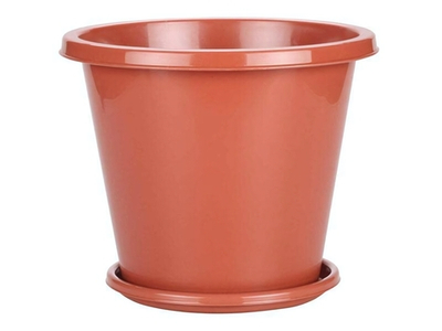 Горшок цветочный Эконом 3л (коричневый)