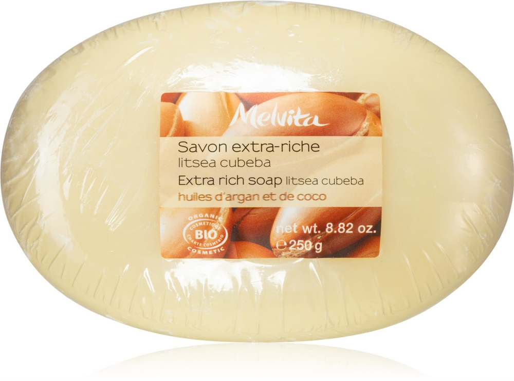 Melvita Savon - питательное мыло /  Litsea Cubeba 250  ml  / GTIN 3284410017279