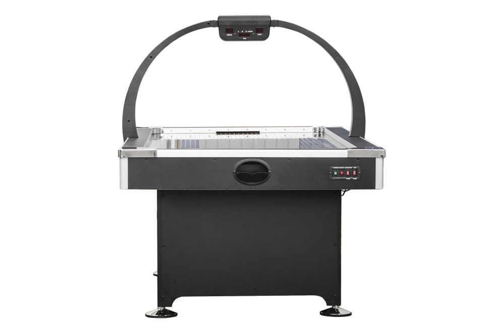 Аэрохоккей "BLACK DIAMOND" 7 ф (214 х 122 х 79 см, черный) уцененный товар, подробности у менеджеров