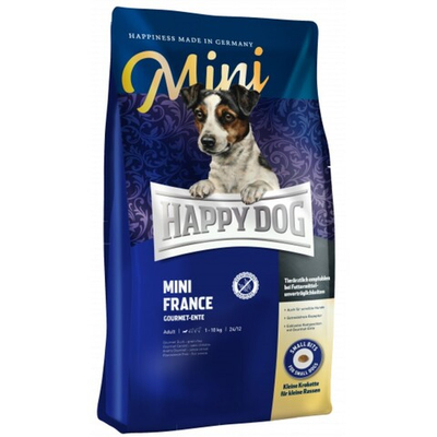 Happy Dog Sensible Mini France - беззерновой корм для собак мелких пород с уткой и картофелем