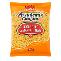 Макароны Алтайская Сказка гребешок 400 гр