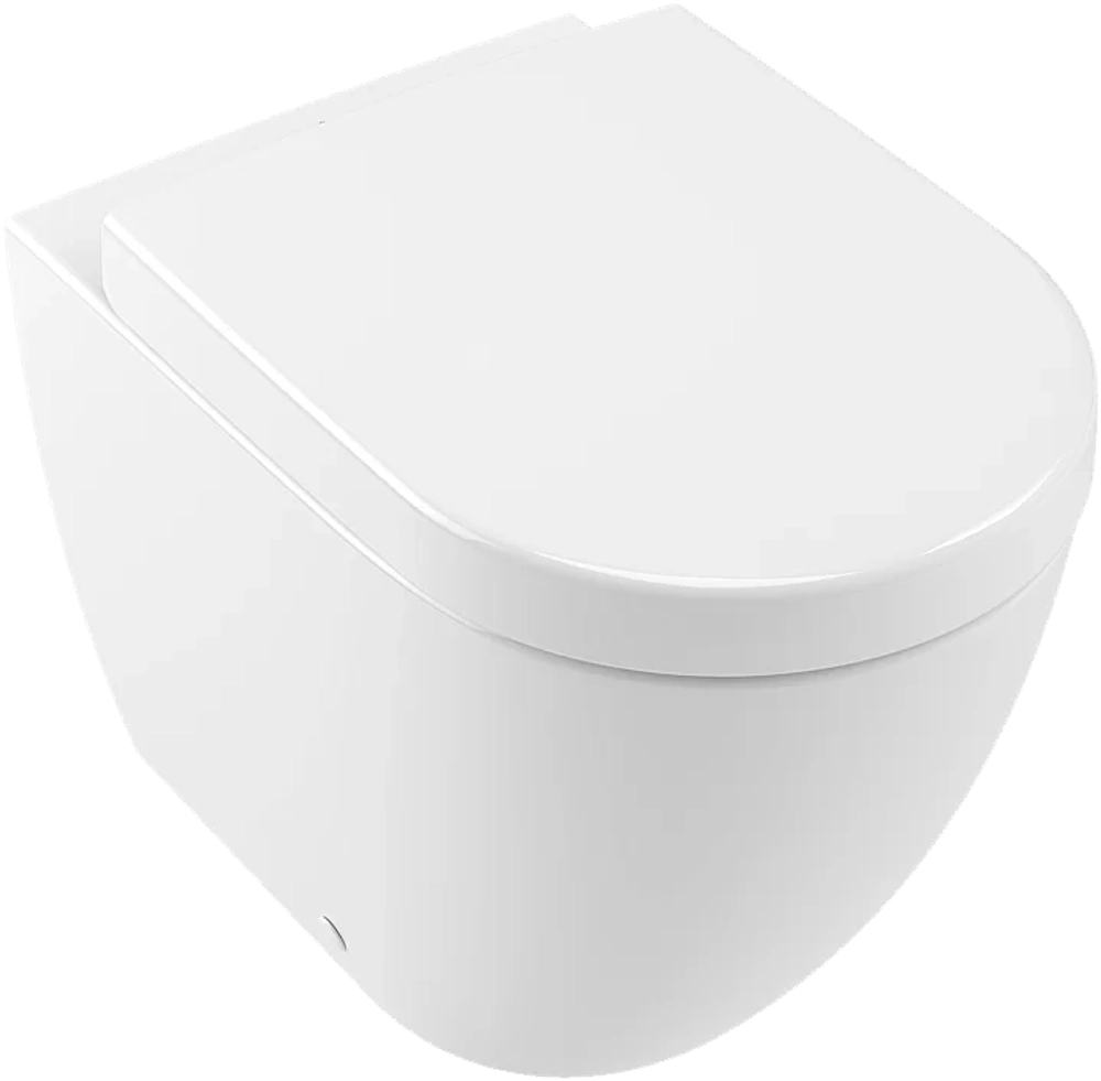 Унитаз приставной Villeroy&Boch Subway 2.0 5602R001 альпийский белый