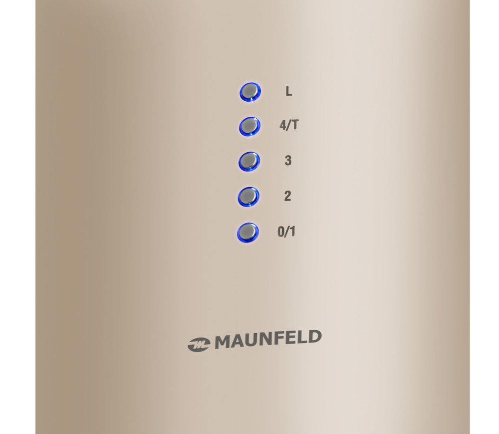 Кухонная вытяжка MAUNFELD Lee Wall 39 бежевый