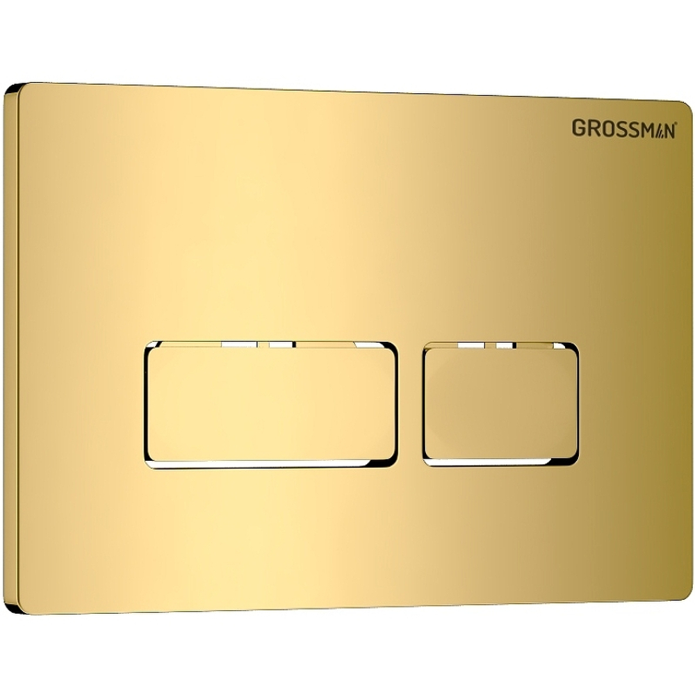 Клавиша смыва Grossman Pragma 700.K31.03.300.300 Золото глянцевое