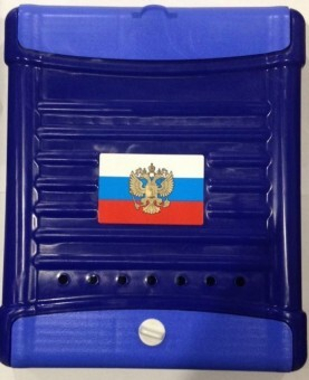 Ящик почтовый Синий Флаг, пластиковый (5шт-уп)
