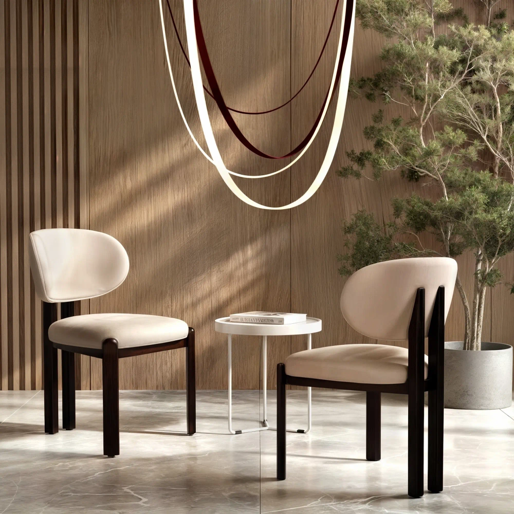 Стул Galloti, массив, рогожка светлая