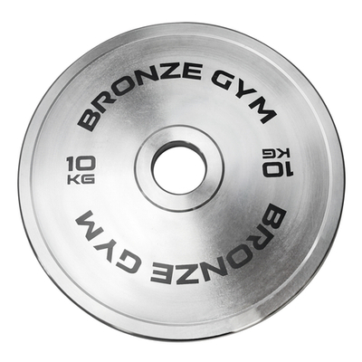 Диск олимпийский BRONZE GYM стальной 10 кг