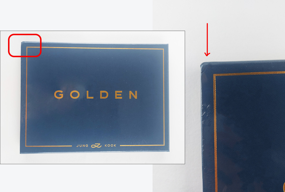 Альбом Jungkook (BTS) - GOLDEN [С небольшим дефектом]