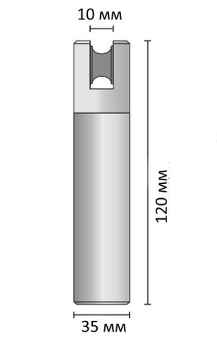 Декоративный отвес d35 мм для римских, французских, рулонных, раздвижных штор, японских панелей, вертикальных жалюзи