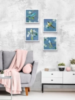 Картина на стену для интерьера на холсте 34*34 см