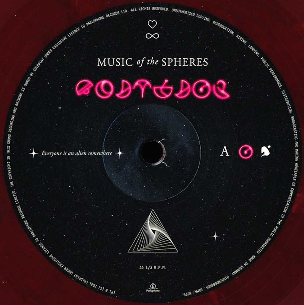 Coldplay / Music Of The Spheres (Coloured Vinyl)(LP)
