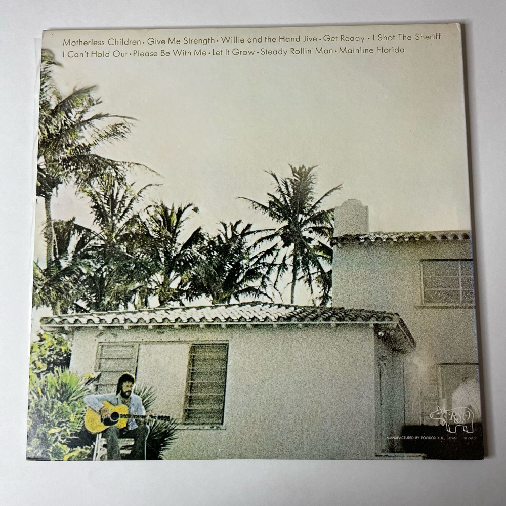 Винтажная виниловая пластинка LP Eric Clapton 461 Ocean Boulevard (Japan 1974) (No Obi) I Shot The Sheriff