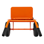 Тележка ручная 2-х колесная, облегченная, г/п 150кг, откидная платформа 430х355мм Сибртех