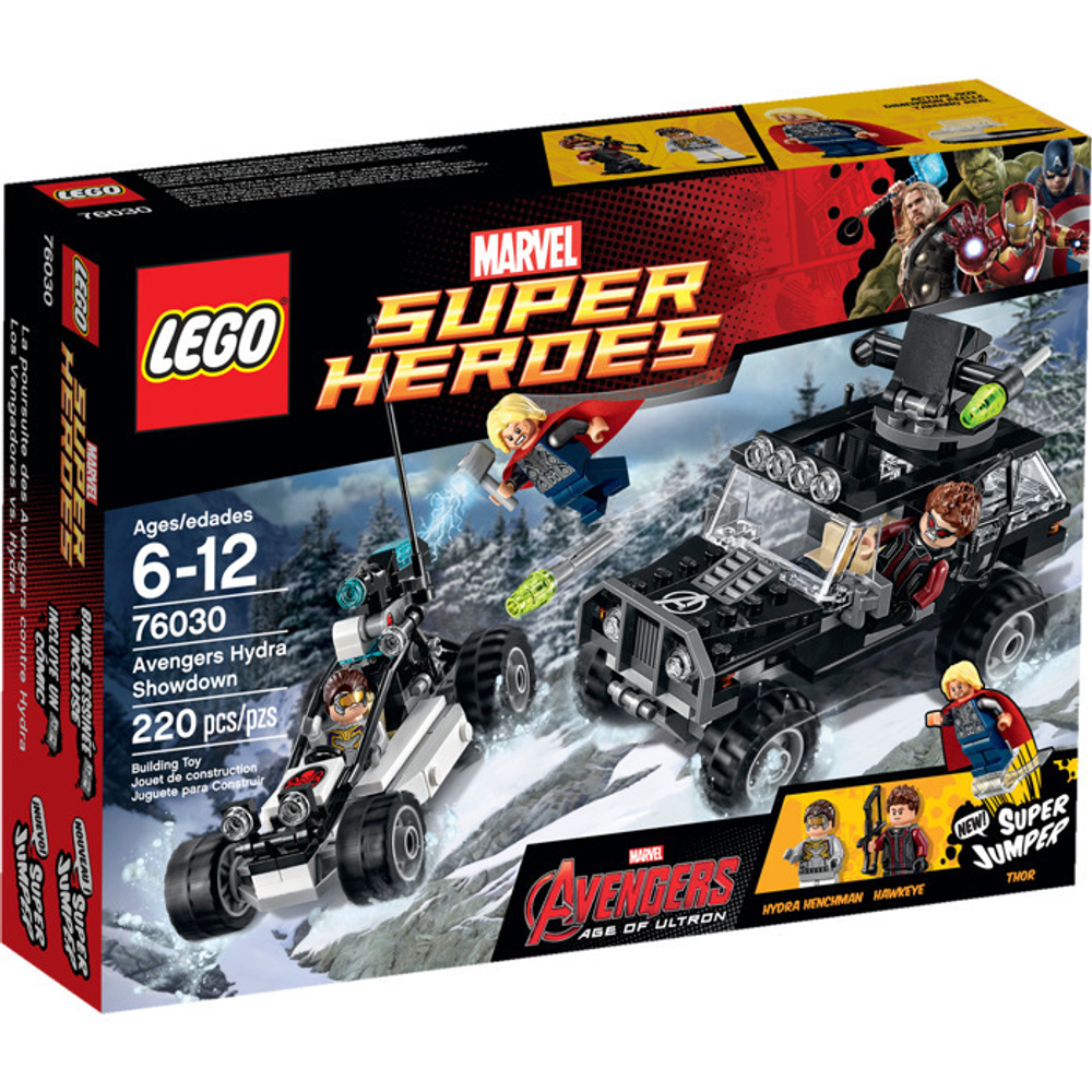LEGO Super Heroes: Гидра против Мстителей 76030 — Avengers Hydra Showdown — Лего Супергерои Марвел