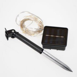 Гирлянда светодиодная на солнечной панели N01-17 "Нить"