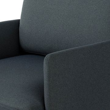 Кресло Bebe серая ткань 