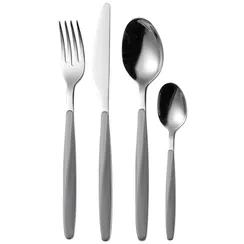 Набор из 24 столовых приборов cutlery my fusion, серые