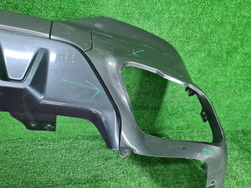 Юбка заднего бампера BMW X6 G06 2019-2023 M-paket