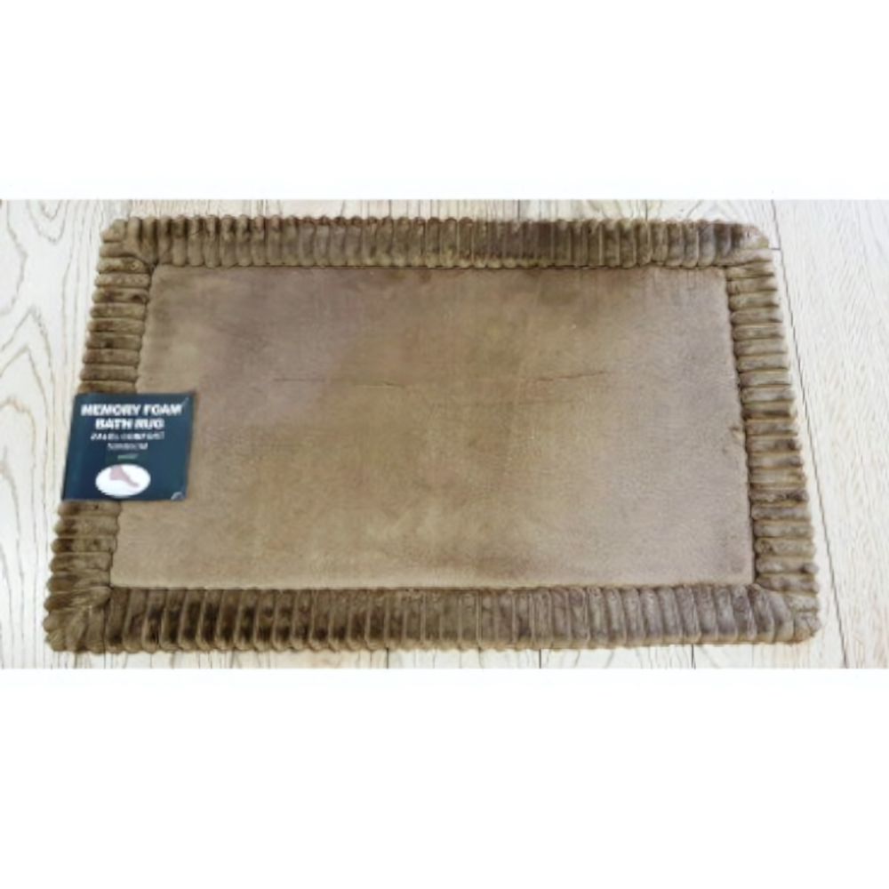Коврик для ванной комнаты “Memory stripes” Comfort 50*80 Coffee кофейный