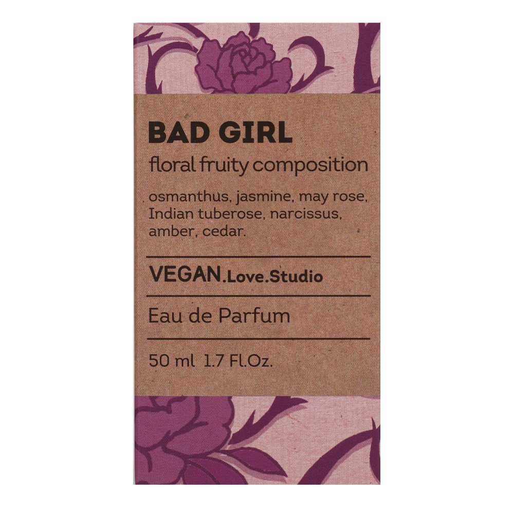 Вода парфюмерная Vegan Love Studio Bad Girl (Веган Лав Студио Бэд Гёл) - 50ml for women