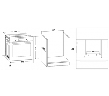 Электрический духовой шкаф Schaub Lorenz SLB EW6353