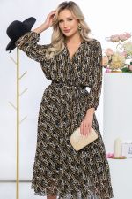 Платье "Леди Шик" (беж) П5478 LT Collection