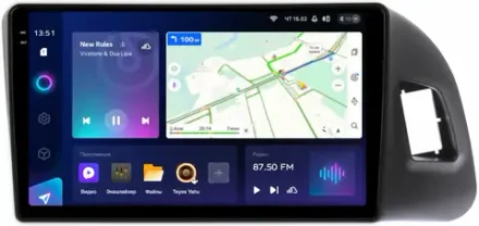 Магнитола Audi Q5 8R 2008-2016 (рамка 9) - Teyes CC3-SPLIT-2K на Android 10, 2K QLED, ТОП процессор, CarPlay, 4G SIM-слот, 4/64 ГБ