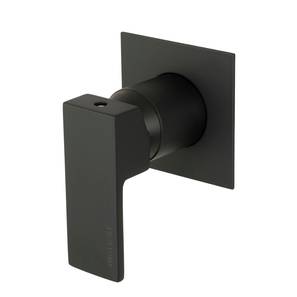 Смеситель для душа Migliore Kvant Black 30438 черный  встроенный