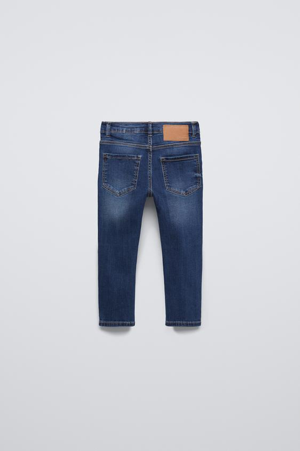 ZARA БАЗОВЫЕ ДЖИНСЫ СКИННИ, СИНИЙ