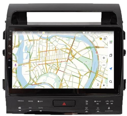 Магнитола для Toyota Land Cruiser 200 2008-2015 (климат на ШГУ, с JBL) - Vaycar VA77-9381-2K на Android 13, Быстрая, 2K QLED, CarPlay,4G SIM-слот