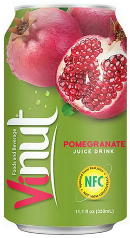 Сокосодержащий Напиток Винут Гранат / Vinut Pomegranate Juice Drink 0.33 - банка