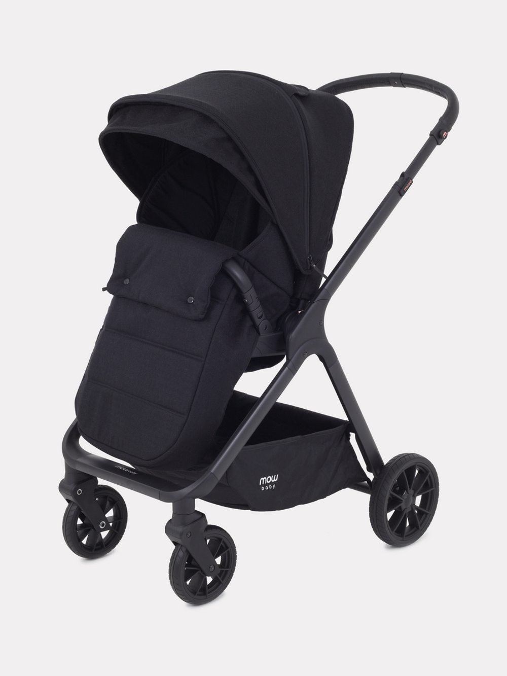 Коляска детская MOWBaby "MOVE" MB400 Black
