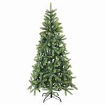 Ель новогодняя искусственная "Christmas Beauty" 180 см, литой ПЭТ+ПВХ, зеленая, ЗОЛОТАЯ СКАЗКА, 591313