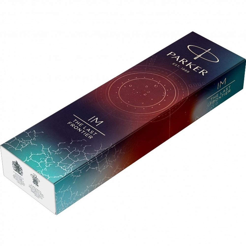 Перьевая ручка Parker IM Royal SE The Last Frontier Space CT, перо: F, цвет чернил: blue, в подарочной упаковке.