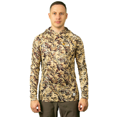 Джерси с капюшоном Nova-Tex Ocelot (Оцелот) PRLSH-02RDS Камыш (Лонгслив) Pride -