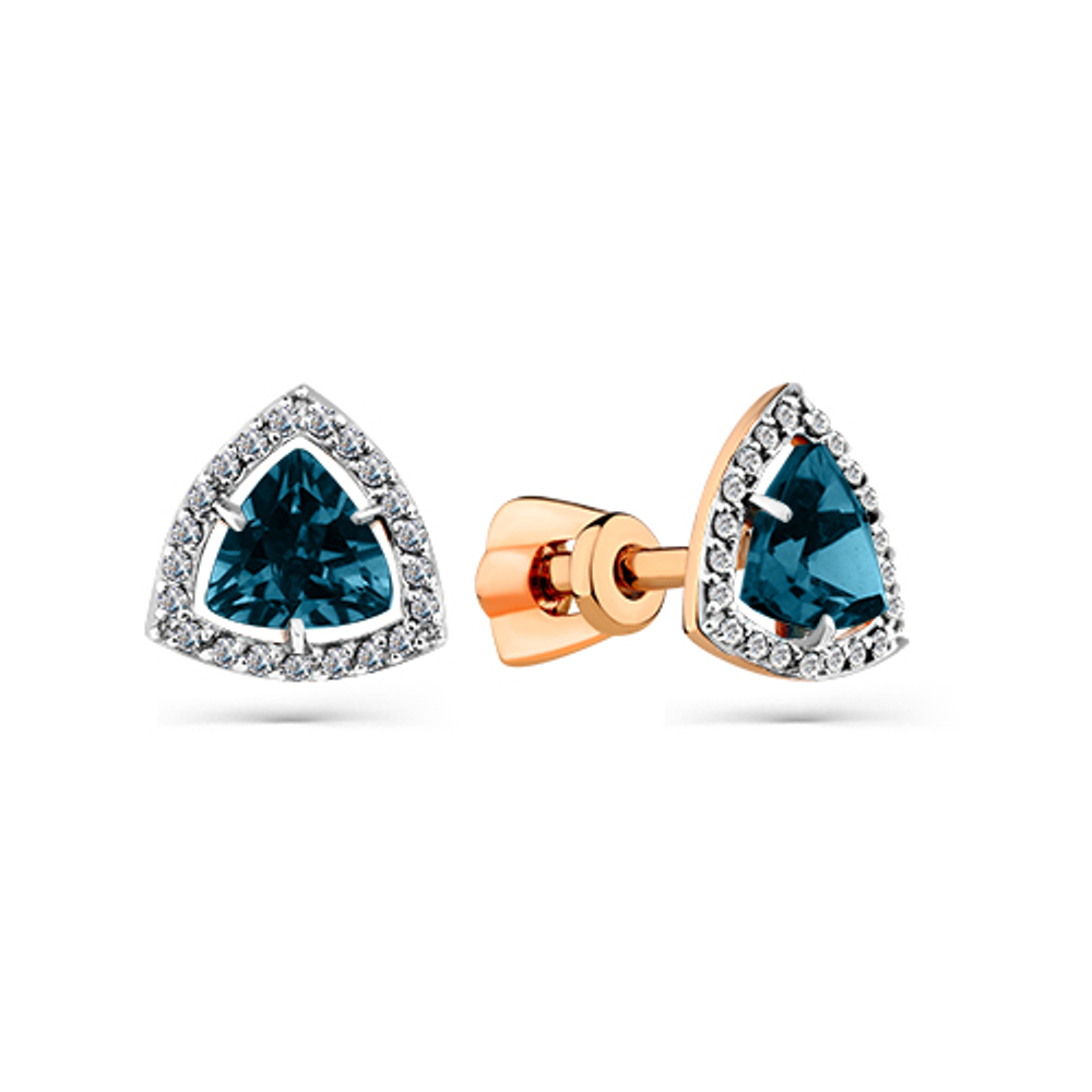 Серьги из золота 585 пробы